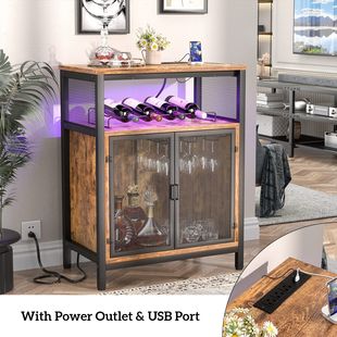 American Style Simple Storage Rack Wine Rack Floor-standing Living Room Indoor Wine Rack Multi-layer Wine Rack