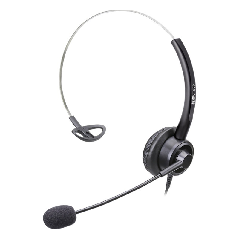 Hangpu BT200 auricular de teléfono auricular de Servicio al Cliente auricular del operador USB centro de llamadas teléfono fijo dedicado
