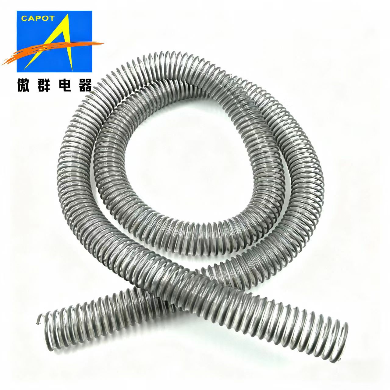 批发pvc pu耐磨透明钢丝弹簧软管 耐高温钢丝复合软管 排水波纹软