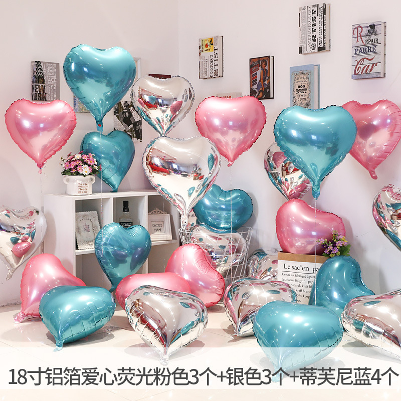 アルミフィルムバルーンラブピンクフローティングエンゲージメントルームロマンチックなアレンジメントウェディングスター誕生日ハート型装飾ピーチハート|undefined