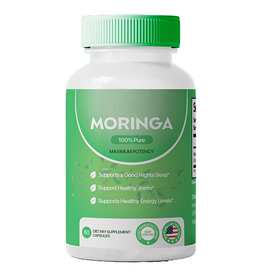 TK亚马逊热销胶囊 辣木叶胶囊Moringa Capsules睡眠胶囊OE M