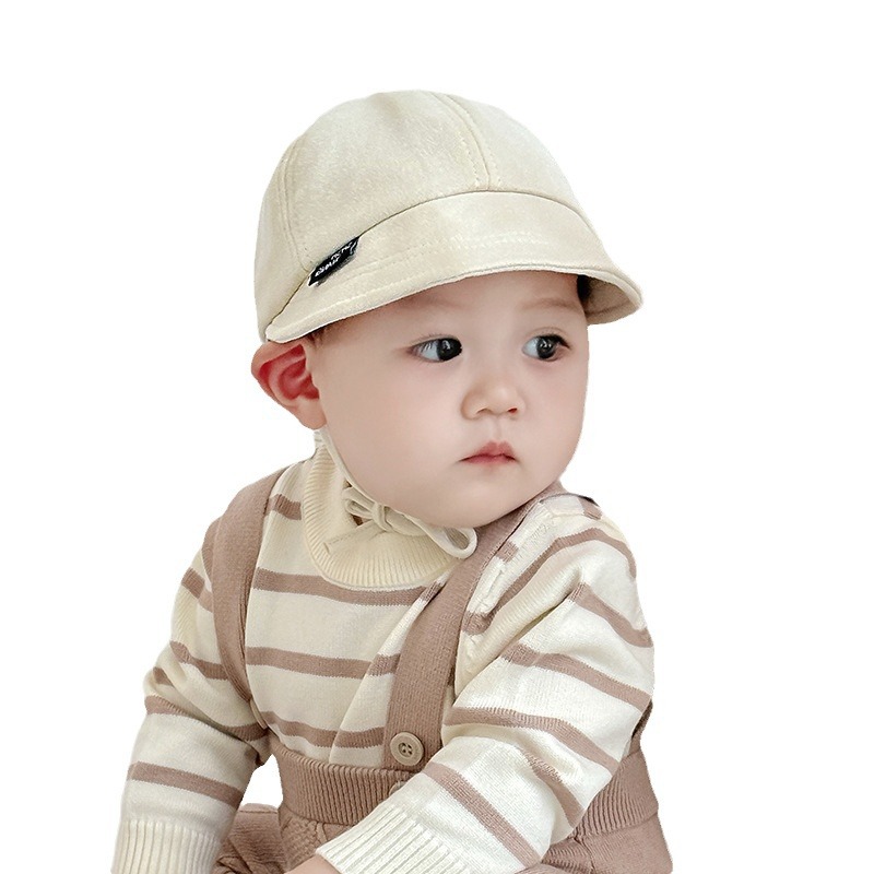 Sombreras coreanas para bebés primavera y otoño delgadas sombreros de protección solar para niños niños invierno sombreros de béisbol para niños pequeños