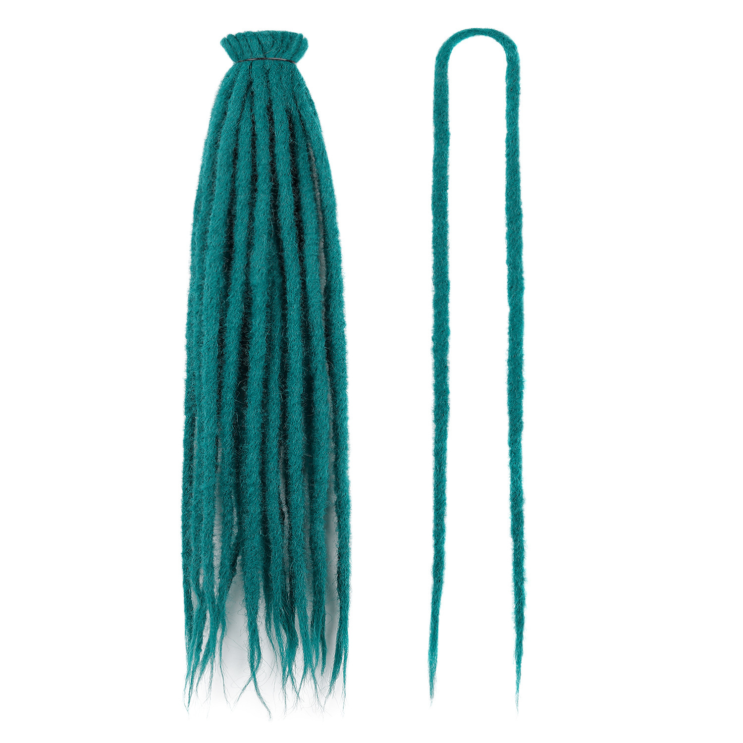 Exportación de comercio exterior europea y americana peruca de crochet una sola mano frotando trenzas africanas hip-hop 24 pulgadas trenzas perucas rectas trenzas