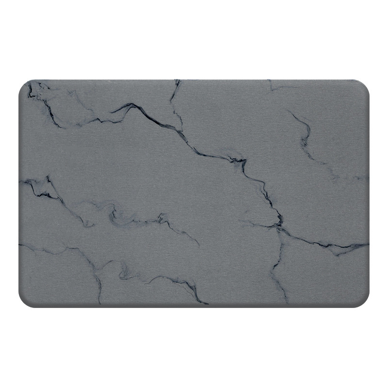 Alfombrilla de Ducha de Diatomea - Diseño de Mármol, Dura, Antideslizante y Absorbente