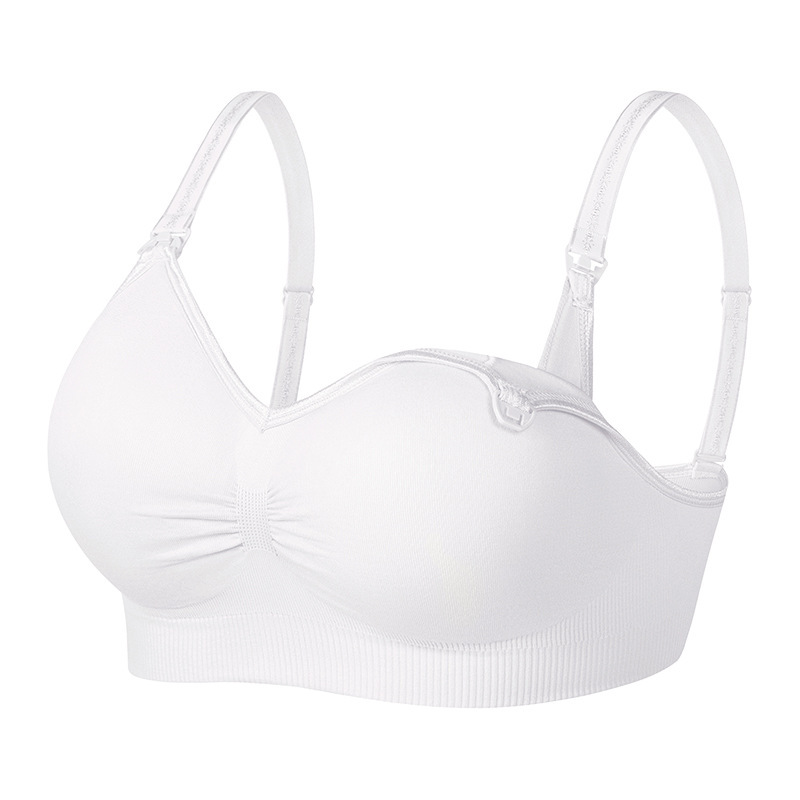 国境を越えた大きいサイズのフルカップ授乳ブラジャー、妊婦用ノンワイヤープッシュアップマタニティ下着、授乳ブラジャー、たるみ防止|undefined