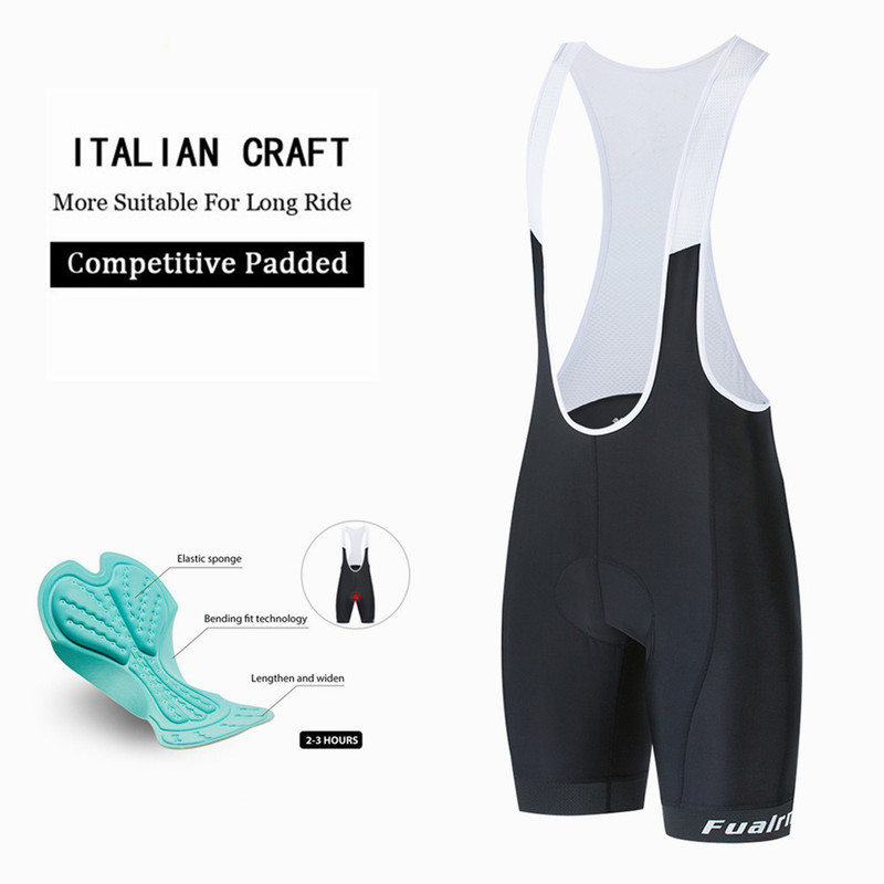Amazon's Best-Selling Fualrny Summer Men's Cycling Bib Pants Are Breathable, Quick-Drying, Moisture-Wicking, and Sweat-Wicking