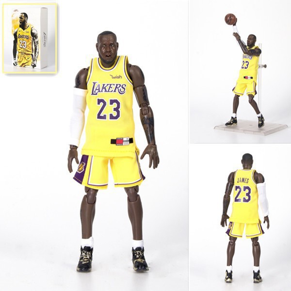 Basketball Star Nba 1/9 Wade No. 3 Black James Kobe Bryant Jordan Movable Figure Basketball Star Nba 1/9 Wade No. 3 Black James Kobe Bryant Jordan Movable Figure