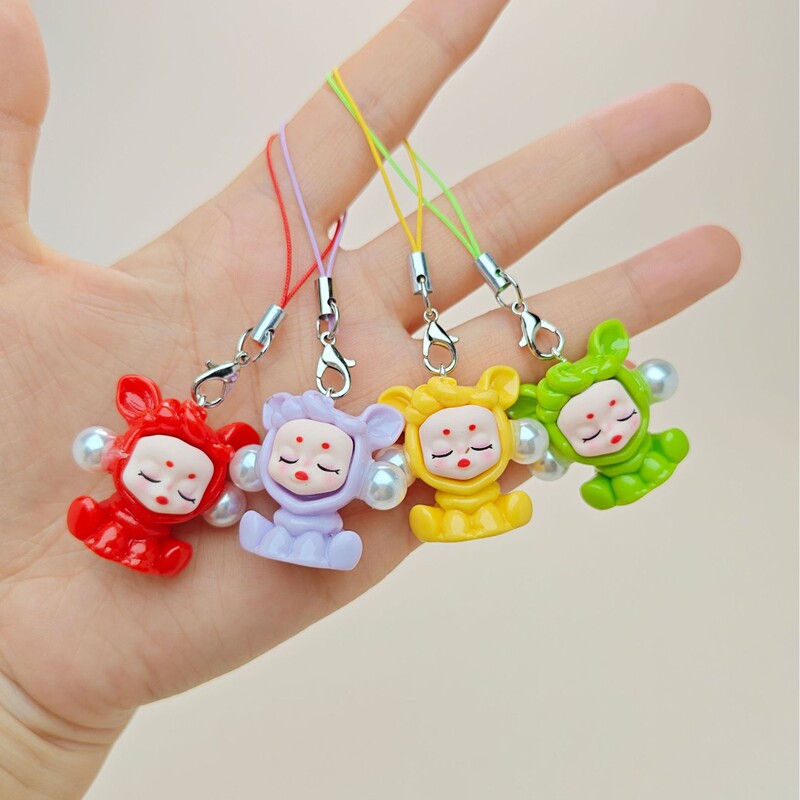 Miniature Sp Pearl Girl DIY Pendant Doll House Doll Accessories Cartoon Mobile Phone Bag Decoration Hanging Chain Wholesale Miniature Sp Pearl Girl DIY Pendant Doll House Doll Accessories Cartoon Mobile Phone Bag Decoration Hanging Chain Wholesale
