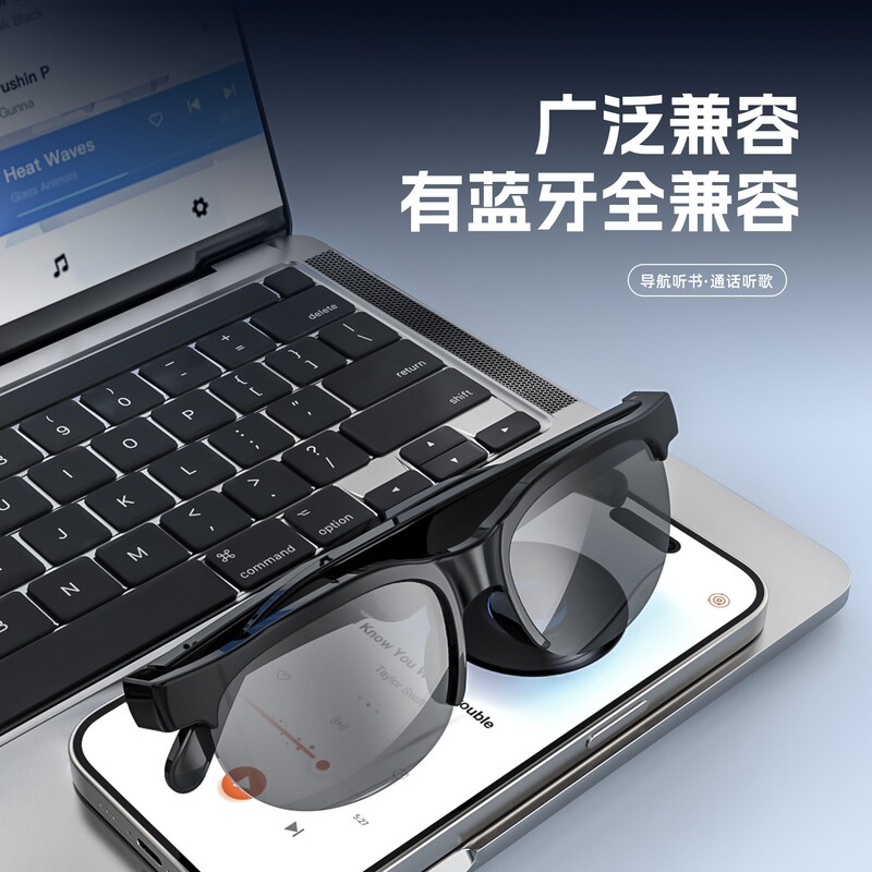 2025 新しい F09 Bluetooth メガネ STSJ-100 Bluetooth 5.3 ヘッドセット サングラス ランニング サイクリング 通話 音楽|undefined
