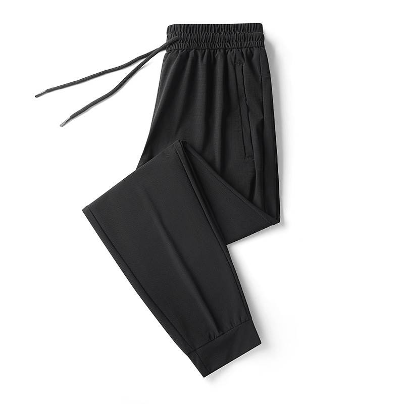 High-Quality Ice Silk Pants for Men, Summer Thin Sports Pants, Plus-Size Air Conditioning Pants, Outdoor Casual Long Pants High-Quality Ice Silk Pants for Men, Summer Thin Sports Pants, Plus-Size Air Conditioning Pants, Outdoor Casual Long Pants
