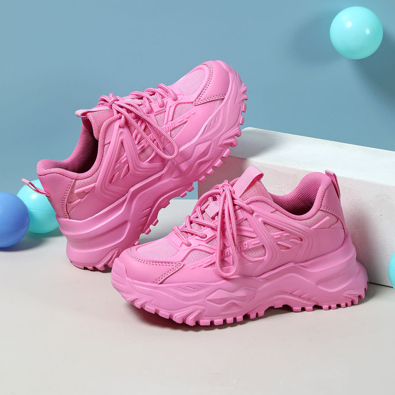 Cross-border Trendy Lovers Height-increasing Platform Casual Shoes Breathable Comfortable Outdoor Walking Shoes Fashionable All-match Torre Shoes