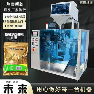 源头厂家定制小型水平给袋机HL-330A颗粒称重给袋机 预制袋包装机