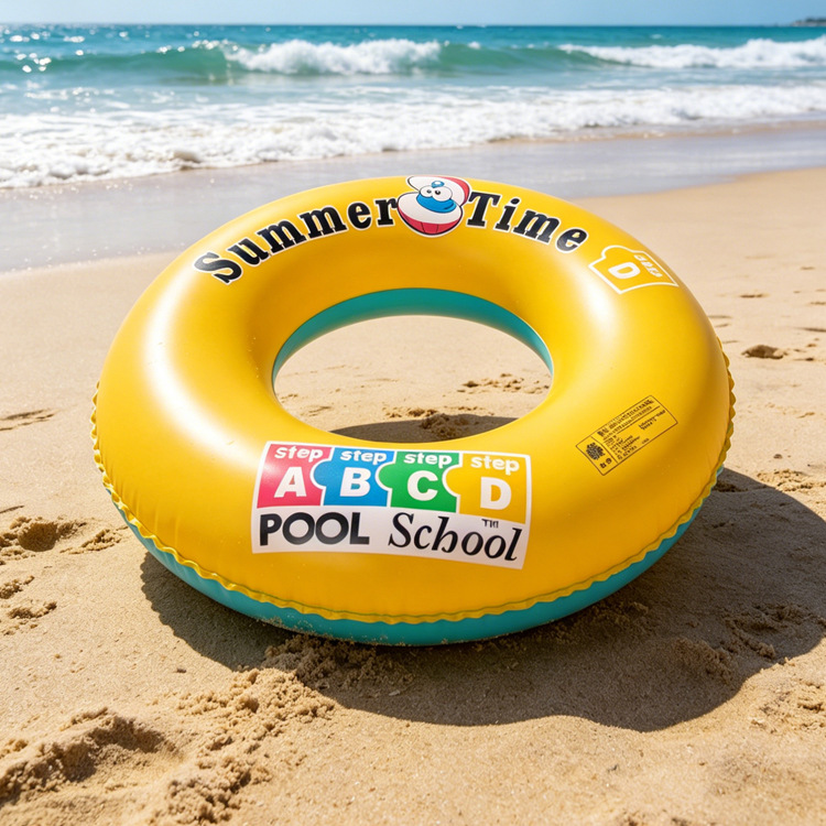 Anillo de natación infantil de plumas de mar para bebés de 3 a 6 años de edad para adultos engrosados inflables anillo infantil axillar fábrica al por mayor