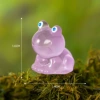 Purple/colorful fluorescent little frog