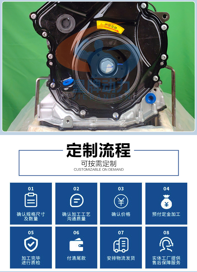 Audi second-generation EA888 2.0T engine assembly is suitable for Audi A4 A5 A7 Q3 Q5 and other models