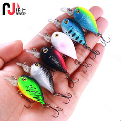 New Rock Fishing Lure Fat Frog 5CM 5.5G Longtong Paddle Bait Fishing Lure Imitation Fish