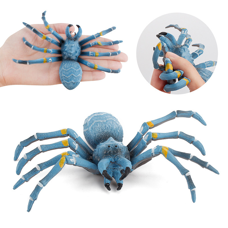 Cruzar la frontera simulación insecto modelo animal de goma suave araña ciempiés toda persona spoof apoyos traje estático modelo de juguete