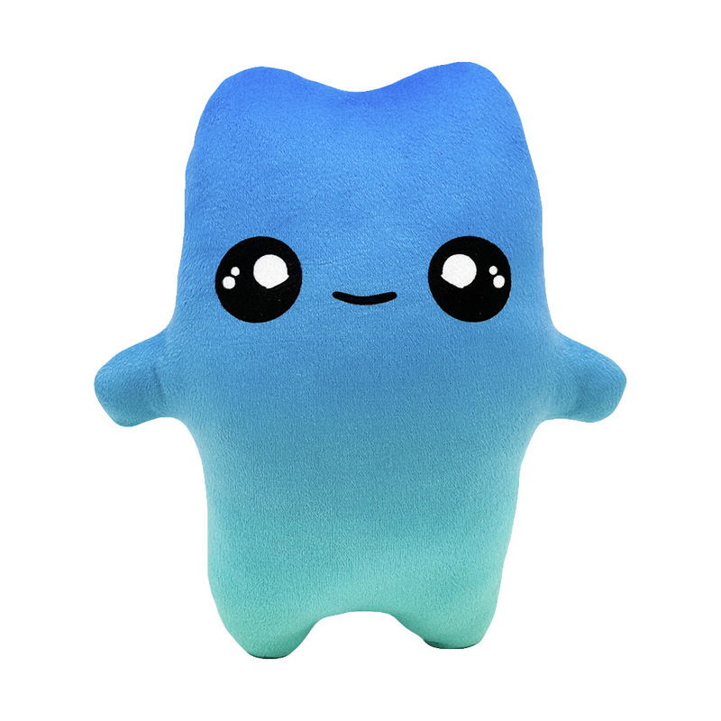 跨境新品 fortnite sprite plush游戏周边蓝色精灵毛绒公仔玩偶|undefined