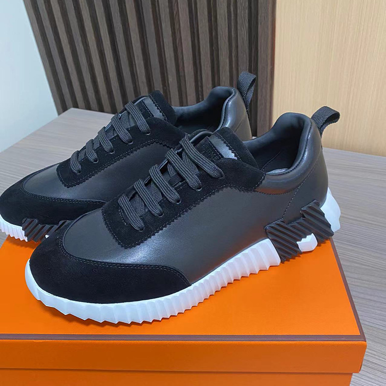 H Brand 25 New Men's Breathable Comfortable Leather Couple Sneakers Fashion Board Shoes Women Cross-Border Trade