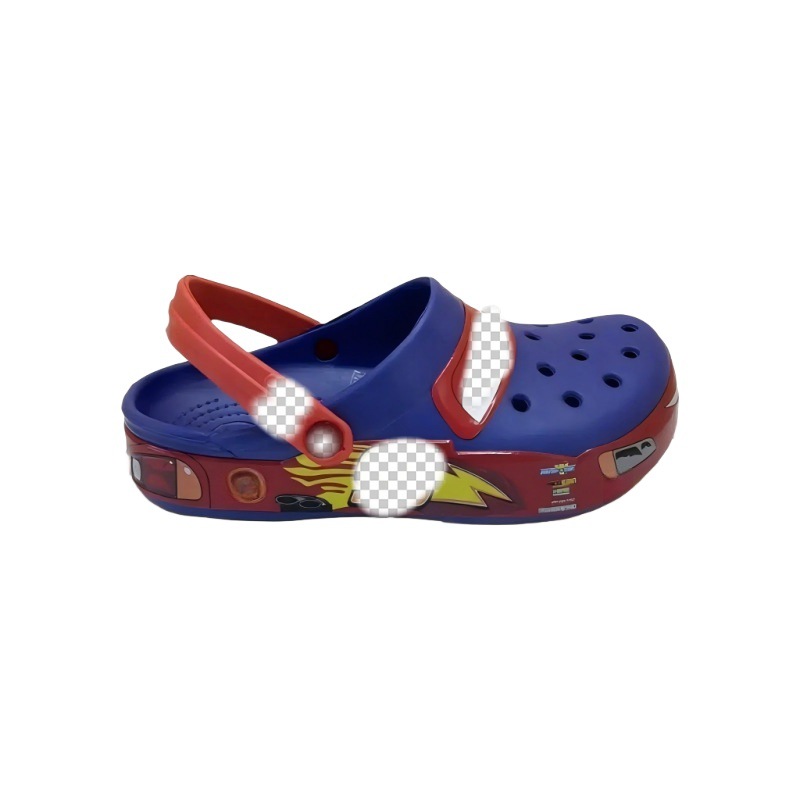 95 automóviles McQueen Hole zapatos de playa para hombres y mujeres al aire libre para adultos sandalias de zapatillas de moda