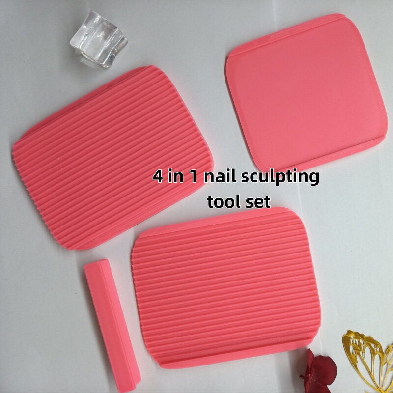 Non-Liquid Carving Gel Ball-Making Board, Handmade Nail Carving Gel Ball-Making Board, Strip-Making Board for 3D Printing