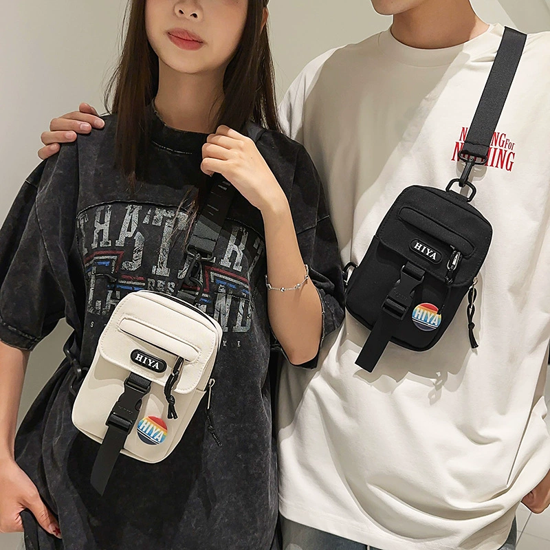 Модная chest bag для отдыха, сумка через плечо, спортивный телефон для учащихся начальной школы на прогулку, городской стиль