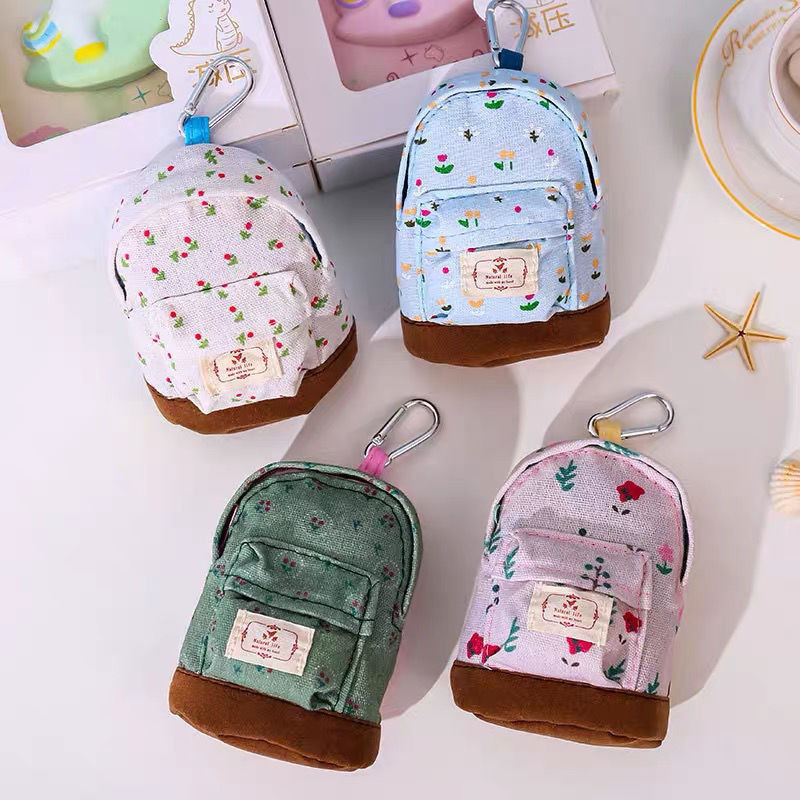 ズック小銭入れ小銭入れお花付きミニバッグかわいいかばん小銭入れ小銭入れ手持ちコインバッグ|undefined