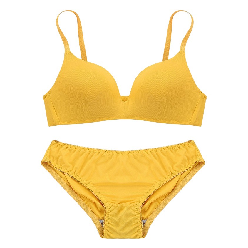 Lightweight Japanese style seamless push-up underwear women's wireless breathable bra student girl bra 12 colors