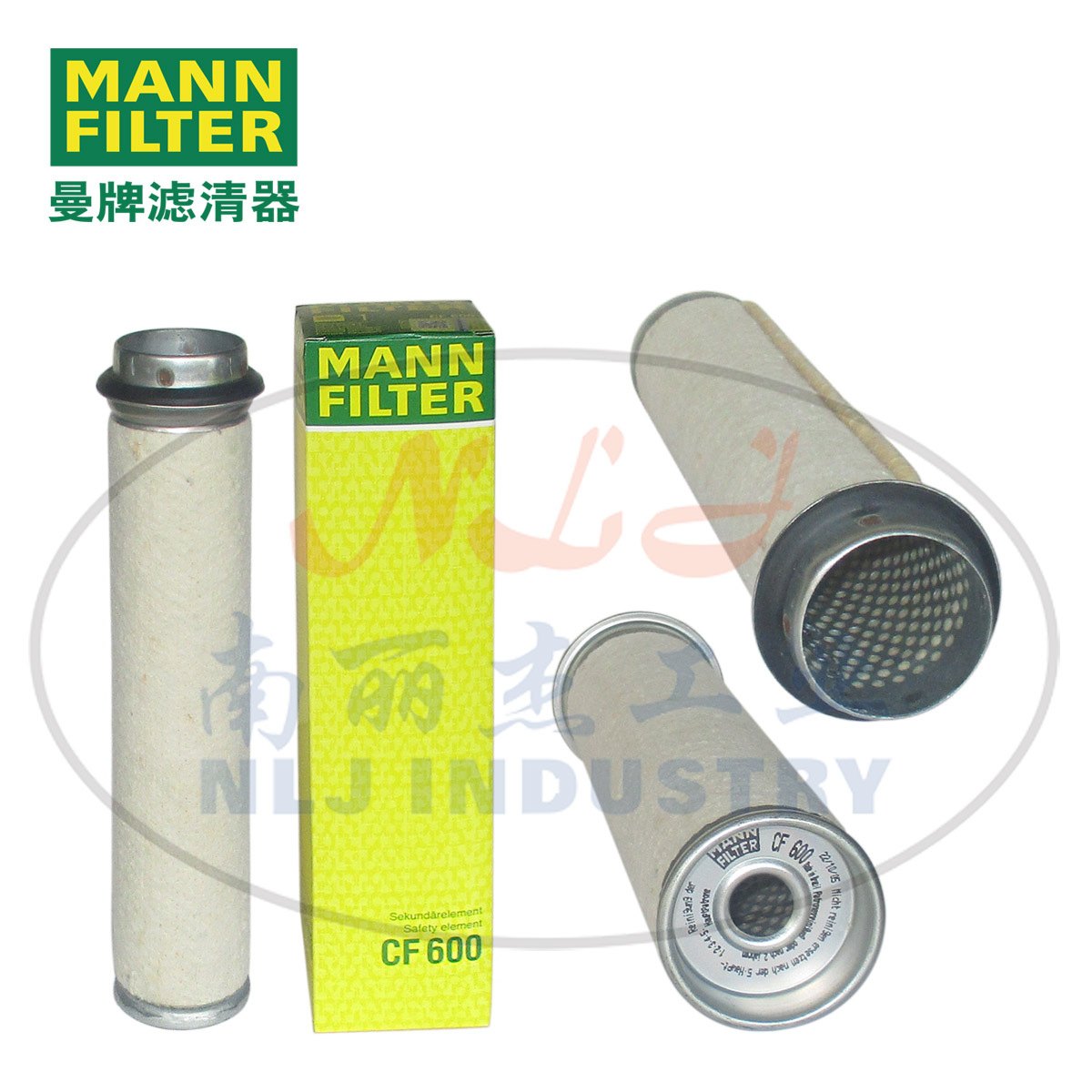 MANN-FILTER曼牌滤清器过滤器滤芯CF600空滤内芯