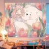 Flower busy hug