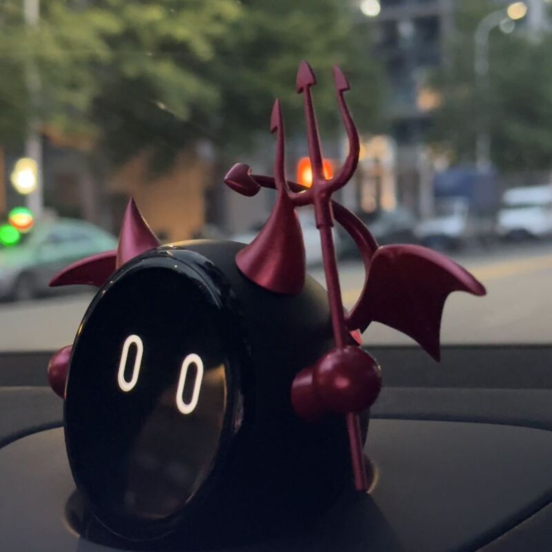 爆款蔚来nomi帽子小恶魔皮肤15天内发货紫色红色黑色杀菌树脂卡通|undefined
