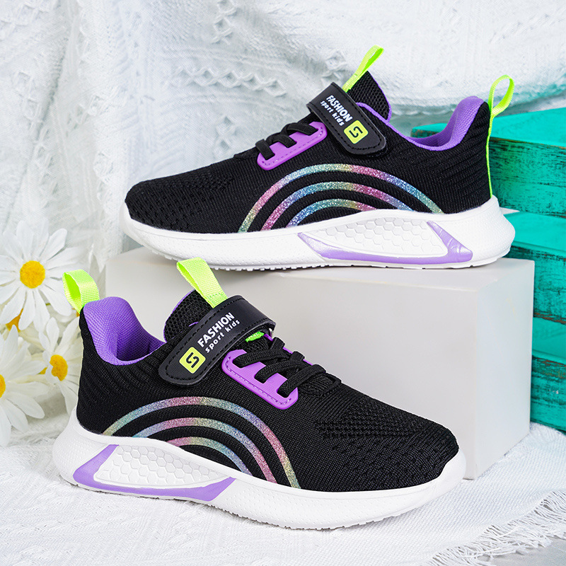 Kinder Mädchen Sport 2023 Frühjahr und Herbst Saison neue Kinder sh, Mesh atmungsaktive Lauf weiche Sohle trendy_voghion.com