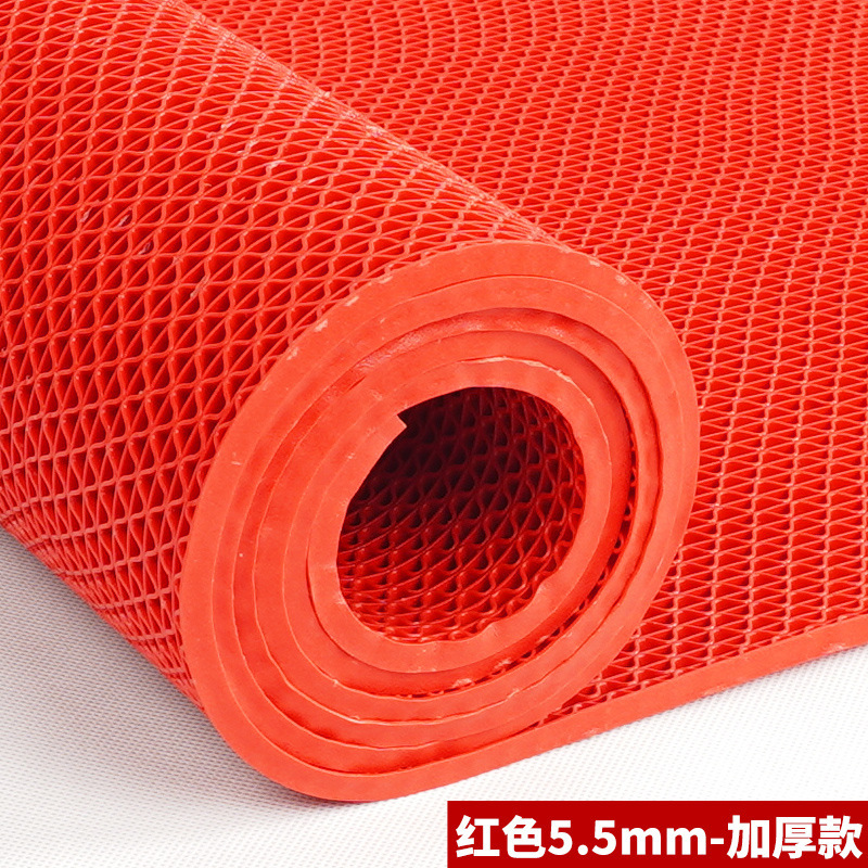 床マット浴室滑り止めマットキッチントイレ屋外商用pvc透かし彫り防水防油カーペット玄関マットプラスチック|undefined