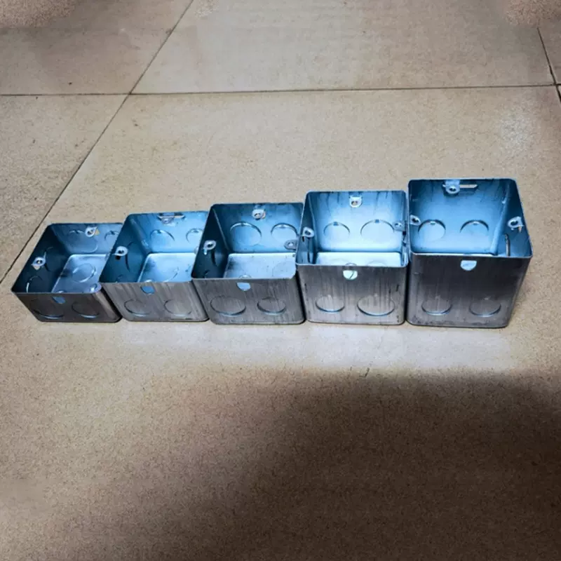 线盒镀锌线盒 镀锌穿线盒厂家供应 预埋盒金属接线盒热镀锌过路盒