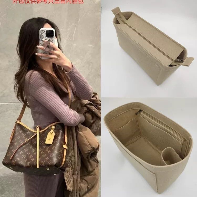 Suitable for Carryall Inner Liner Bag, Lv Monogram Shoulder Bag Organizer, Storage and Organization Inner Pocket Bag Suitable for Carryall Inner Liner Bag, Lv Monogram Shoulder Bag Organizer, Storage and Organization Inner Pocket Bag