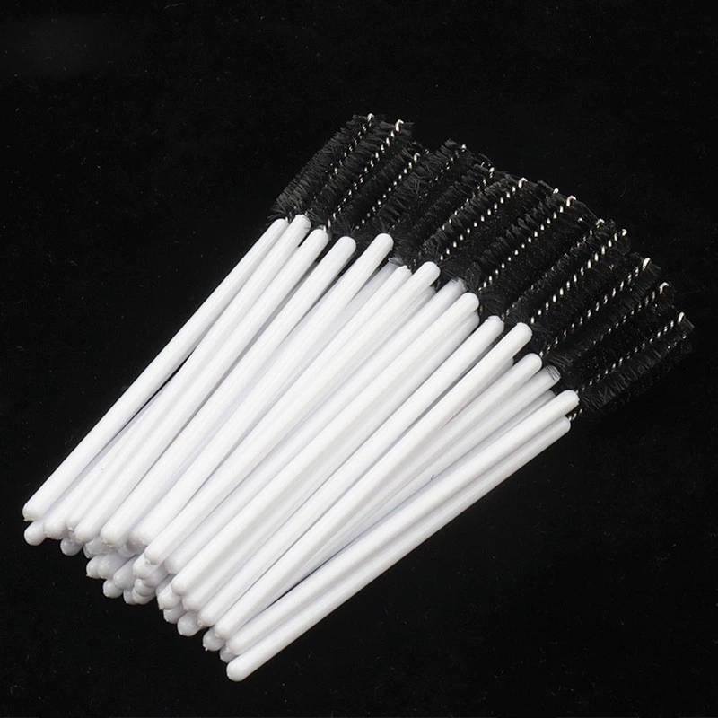 Disposable brush for eyelashes, curly false eyelashes for extension