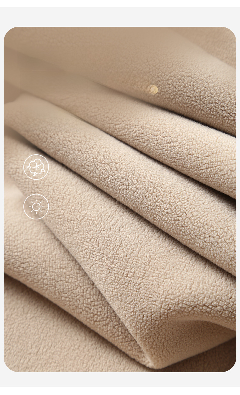 Cappotto da donna in pile spesso con fodera in pile per autunno e inverno, caldo cardigan in pile polare, capospalla, maglietta casual a maniche lunghe_voghion.com
