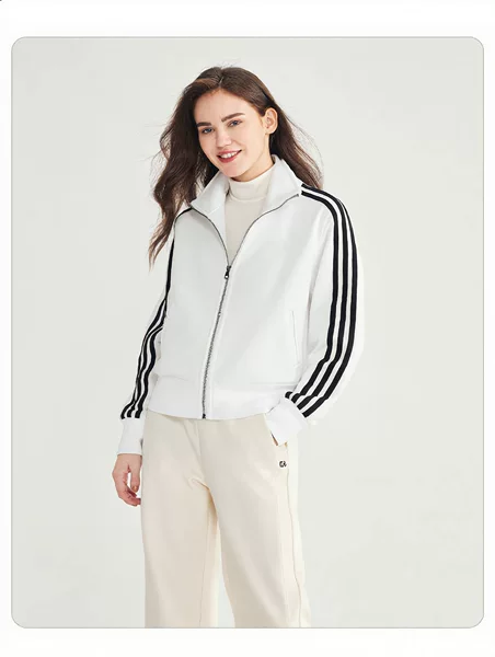 Foreign Trade Cross-Border Women's Comfortable Sports Jacket Denim Jacket Three-Piece Woven Jacket Kd2892