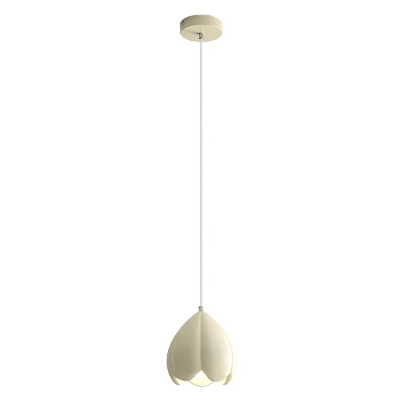 Lámpara Colgante Pequeña para Cabecera 522L de Resina y PC con Fuente de Luz LED para Dormitorio y Balcón