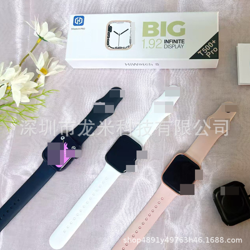 T500+Pro Smart Watch M21 Bluetooth Calling, Rotating Button, Split-Screen Gaming Function, Manufacturer Cross-Border