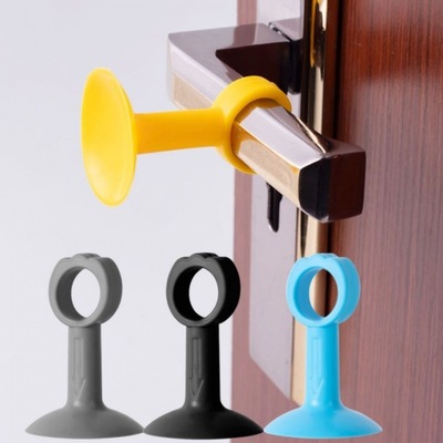 Punch holes silica gel Door suction Bathroom door Mute Anti collision Door suction Door handle Fender Door bedroom Doorstop