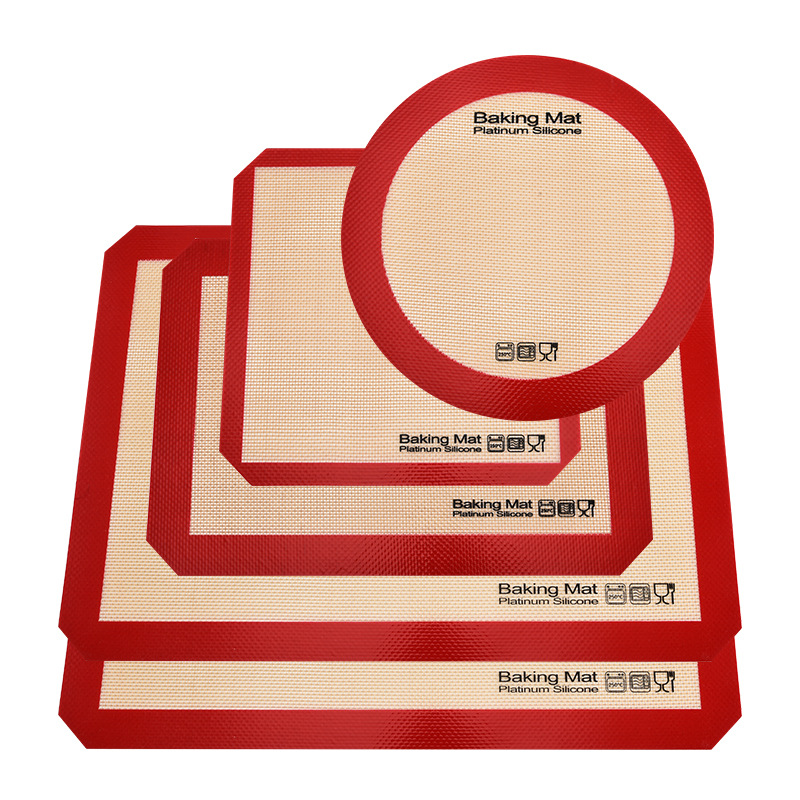 Amazon silicona estera de horno de fibra de vidrio antiadherente resistente a altas temperaturas estera de horno de silicio