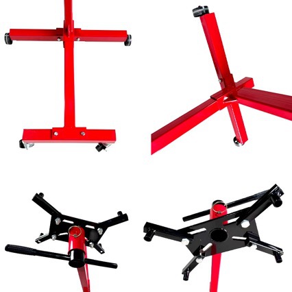 Engine turning stand, engine repair support stand, engine bracket, engine turning stand 1000LBS