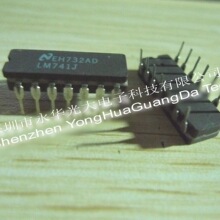 LM741J -14���ɵ�·ICоƬ����Ԫ�������ɿ�ֱ��CDIP14