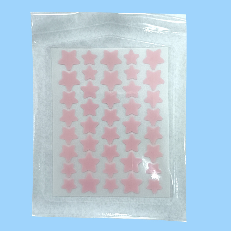 Parches Hidrocoloides para Acné 40 Piezas, Forma de Estrella, Absorción de Pus, Antiacné, para Rostro