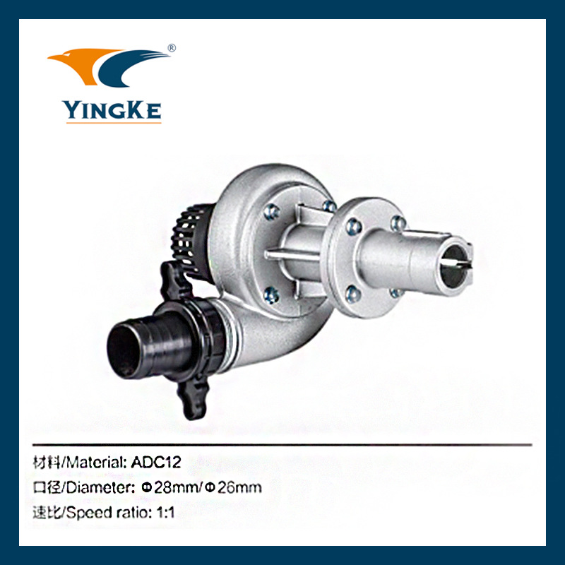 割草机水泵头零部件割草机水泵改装头出水口二四背负式侧挂抽水厂