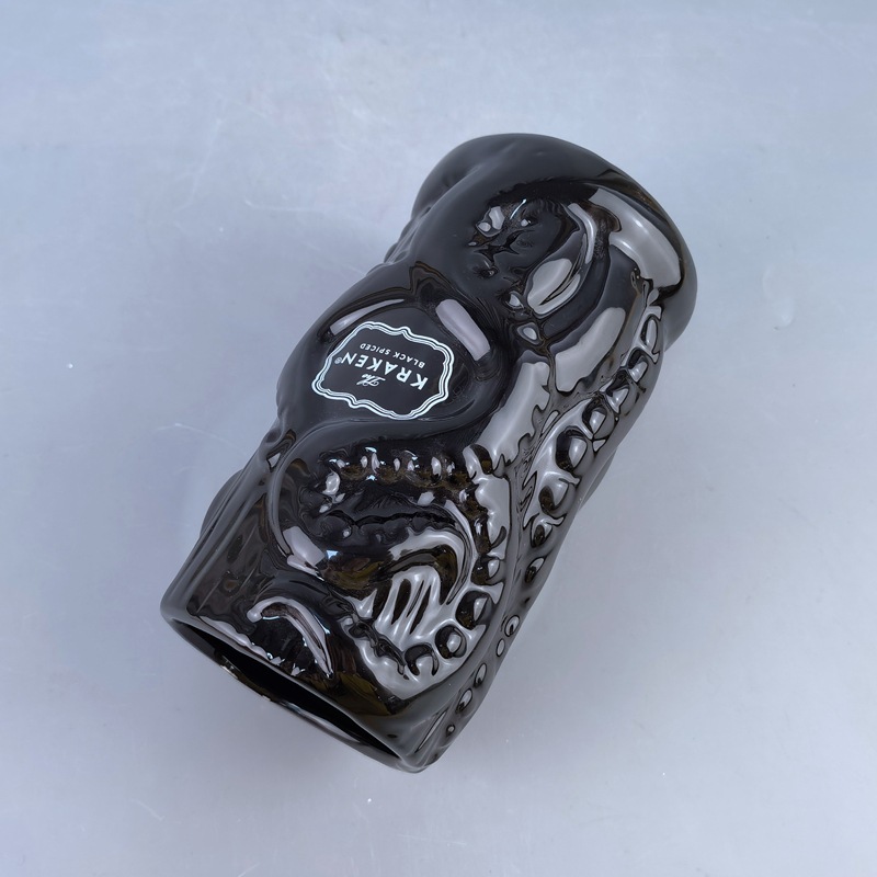 En stock bar pulpo TIKI Taza de cerámica personalizada taza de cóctel Hawaiano transfronterizo taza de bebida de moda