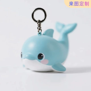 盲盒手办定做pvc潮玩公仔树脂钥匙扣摆件abs搪胶玩具盲盒公仔定制