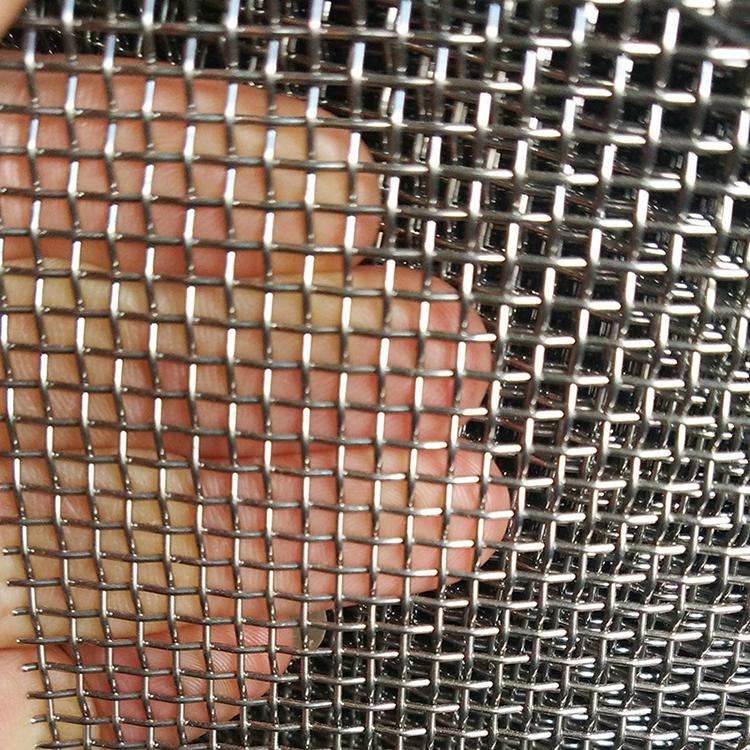 镀锌编织钢丝网锰钢砂石过滤筛网耐磨轧花网玉恒源