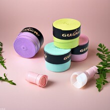 广羽手胶防滑粘性手胶 吸汗带弹弓缠绕带吸汗带羽毛球拍手胶批发